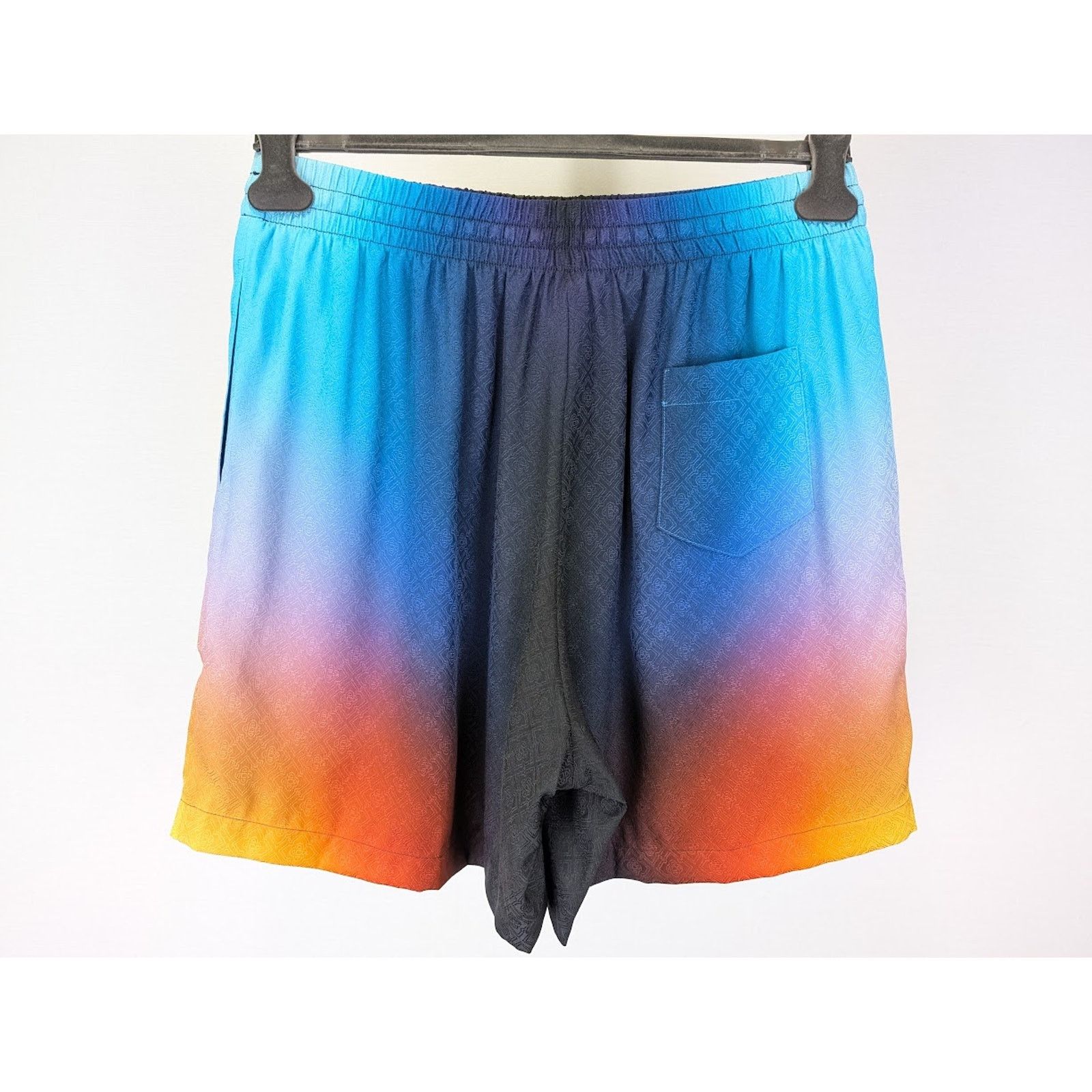 Casablanca o1rshd1 DUP / Drawstring Silk Shorts in Gradient Size US 38 / EU 54 - 11 Thumbnail