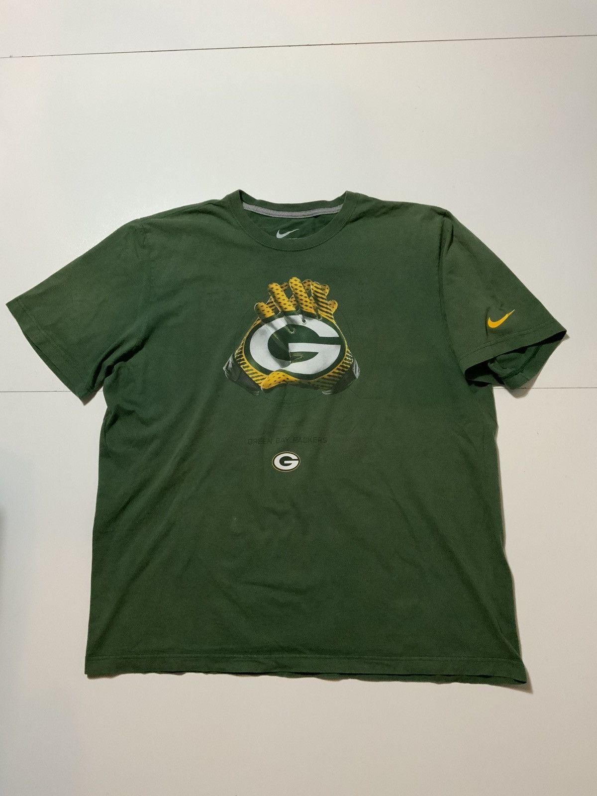Nike Lot Of 2 Nike NFL Football Green Bay Packers T-Shirts Size US XXL / EU 58 / 5 - 2 Thumbnail
