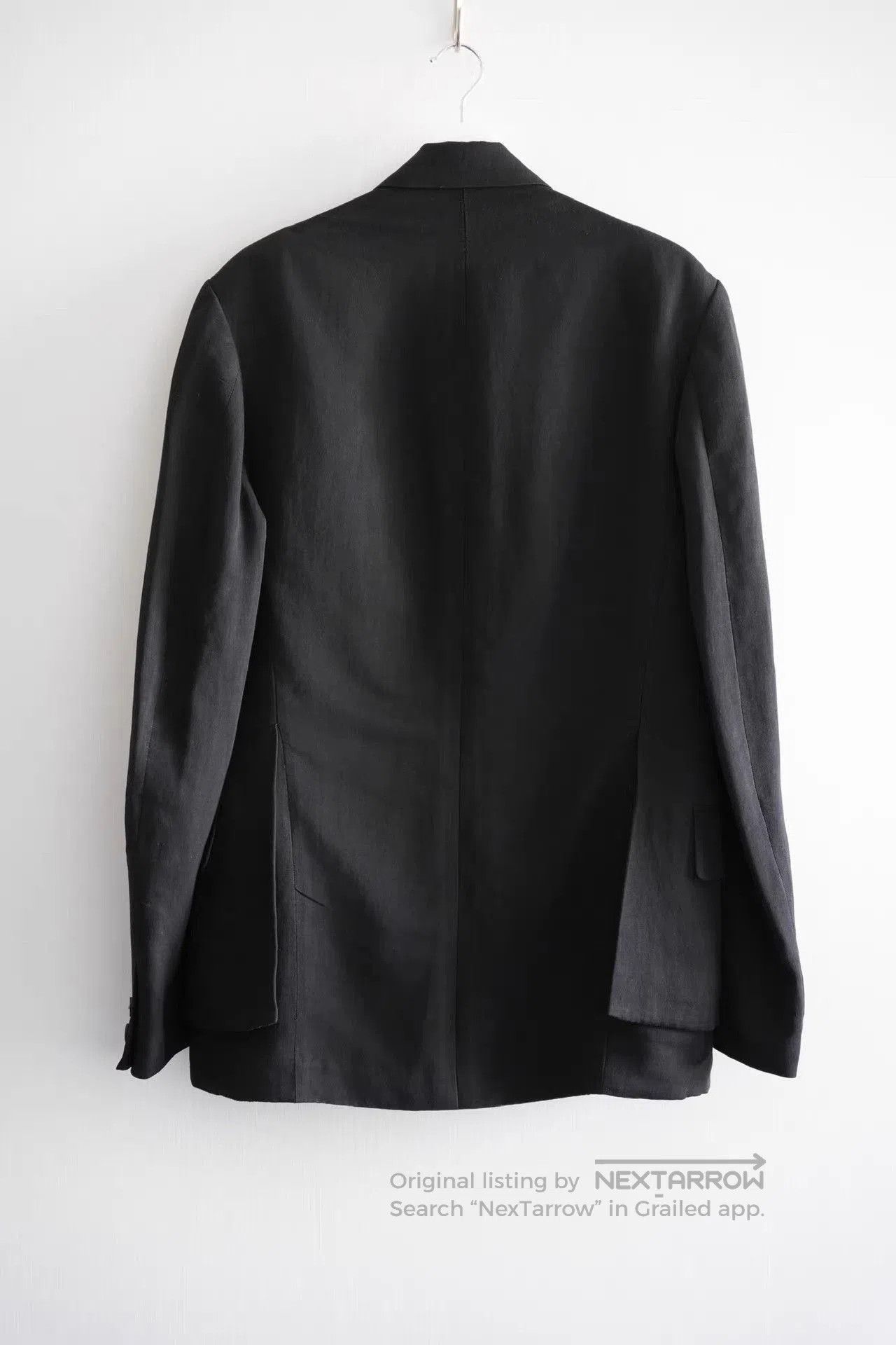 Yohji Yamamoto Black Button. Size US M / EU 48-50 / 2 - 2 Thumbnail