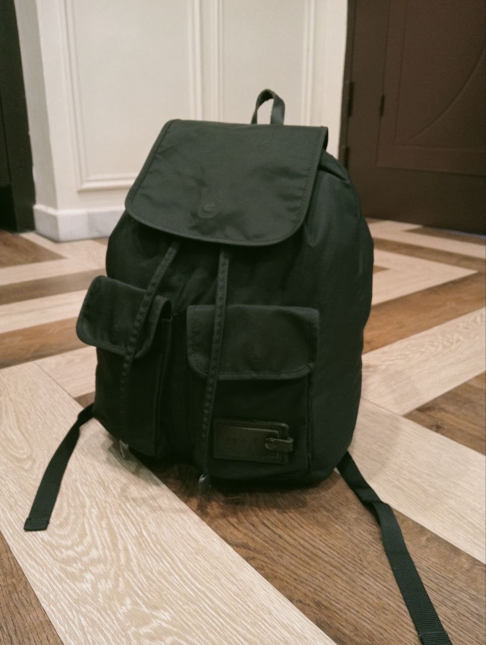 agnes b. AGNES B. VOYAGE BLACK BACKPACK Size ONE SIZE - 2 Thumbnail