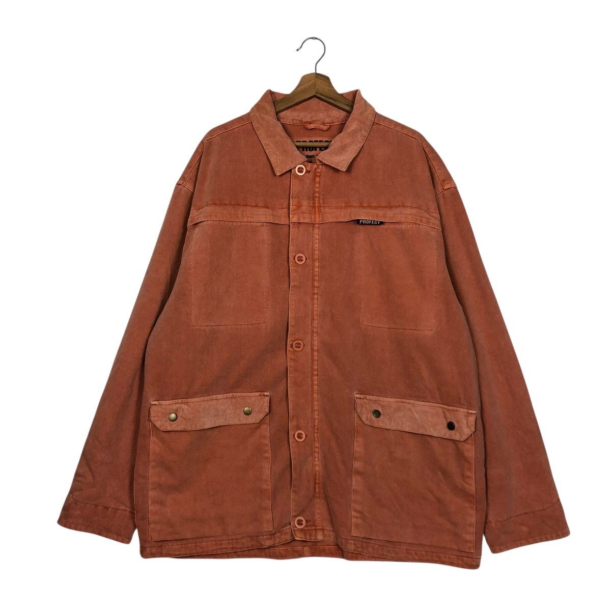 Japanese Brand 🔥VINTAGE CHORE WORK JACKET PROJECT MULTI POCKET ISSEY MIYAKE Size US XXL / EU 58 / 5 - 3 Thumbnail