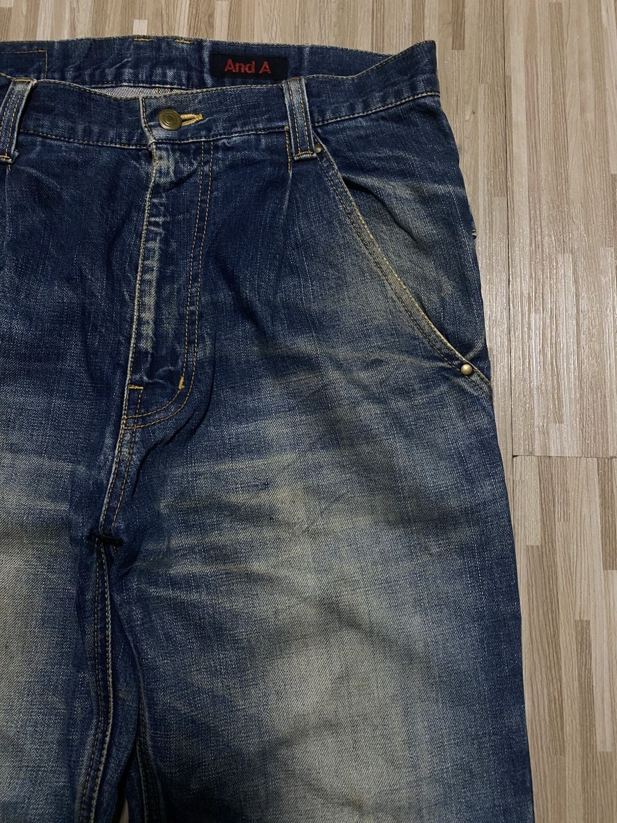Vintage 💥FLARE 90s RARE BACK POCKET💥 Size US 31 - 4 Thumbnail