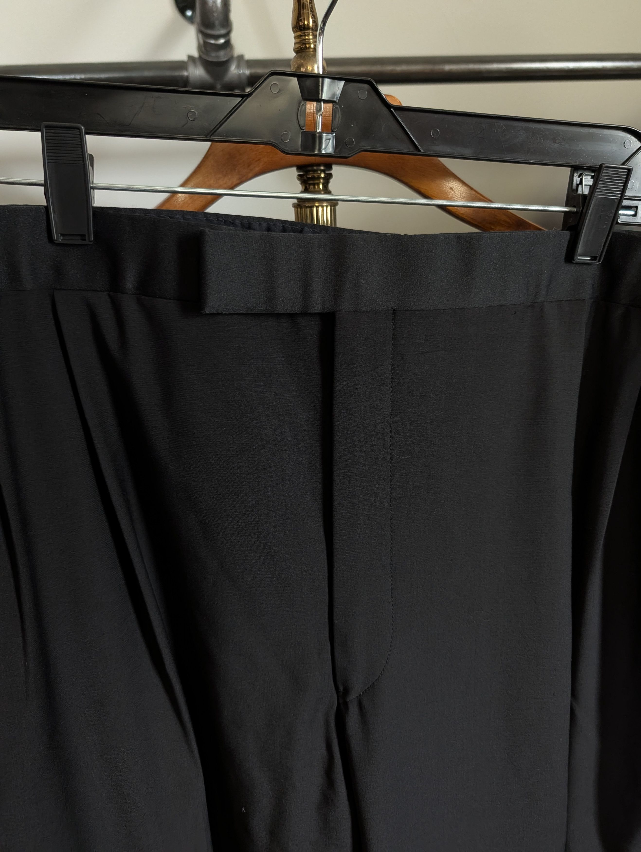 Brooks Brothers Golden Fleece Hand Tailored saying stripe tuxedo pants Size US 40 / EU 56 - 6 Thumbnail