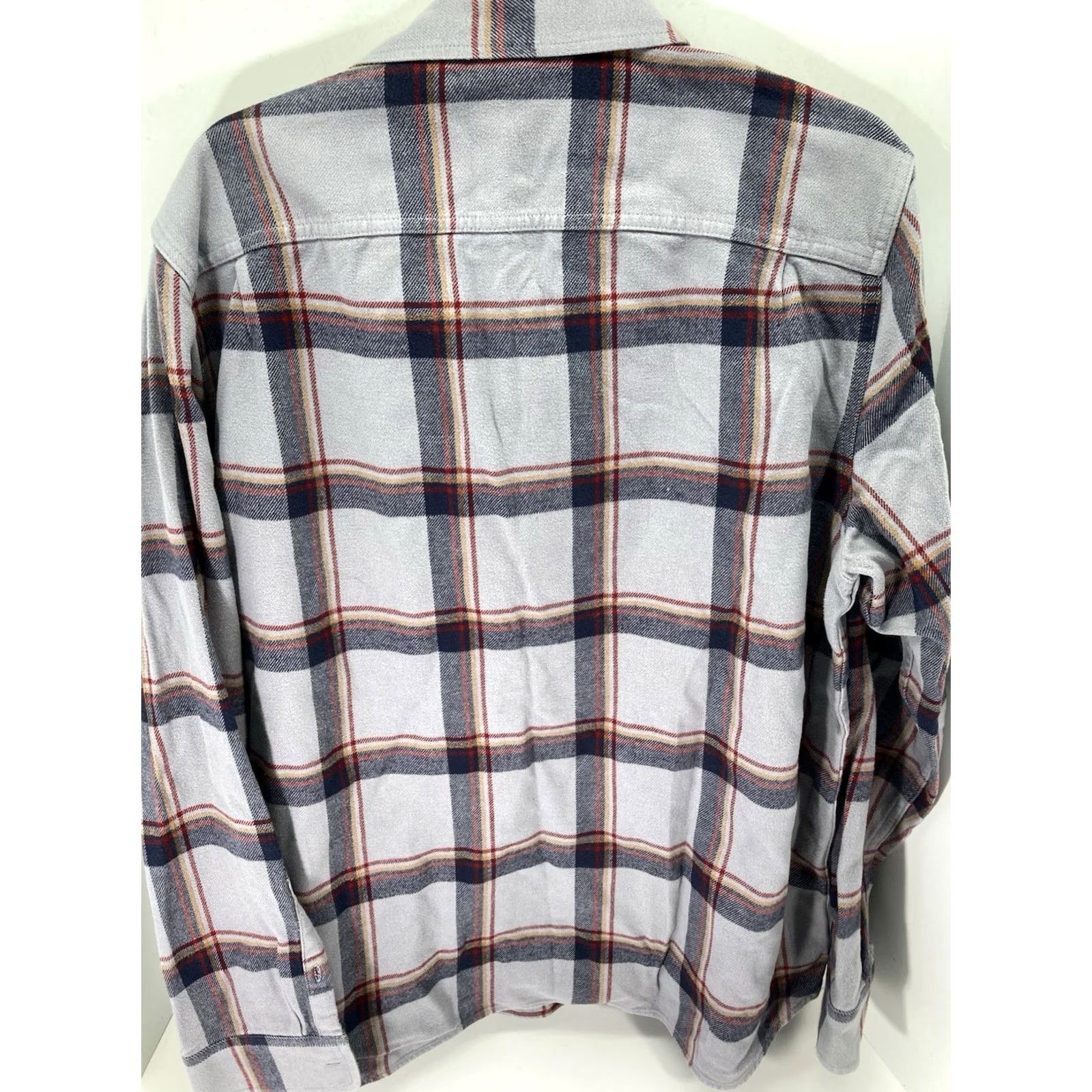 The North Face The North Face Flannel Shirt Men L Gray Plaid Button Long Sleeve Heavy Size US L / EU 52-54 / 3 - 6 Thumbnail