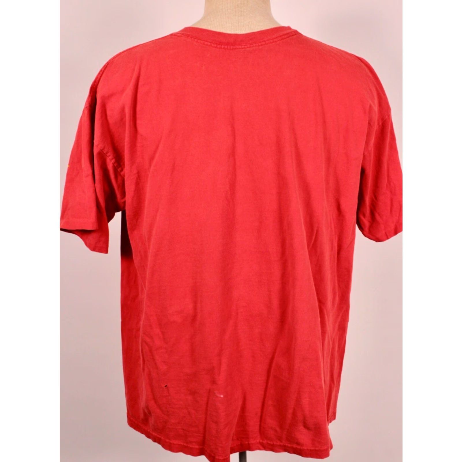 Vintage VINTAGE Chiefs T-Shirt Men 1990s Red KC NFL Football Large Size L Mens Shirt Graphic Tee 90s Size US L / EU 52-54 / 3 - 2 Thumbnail