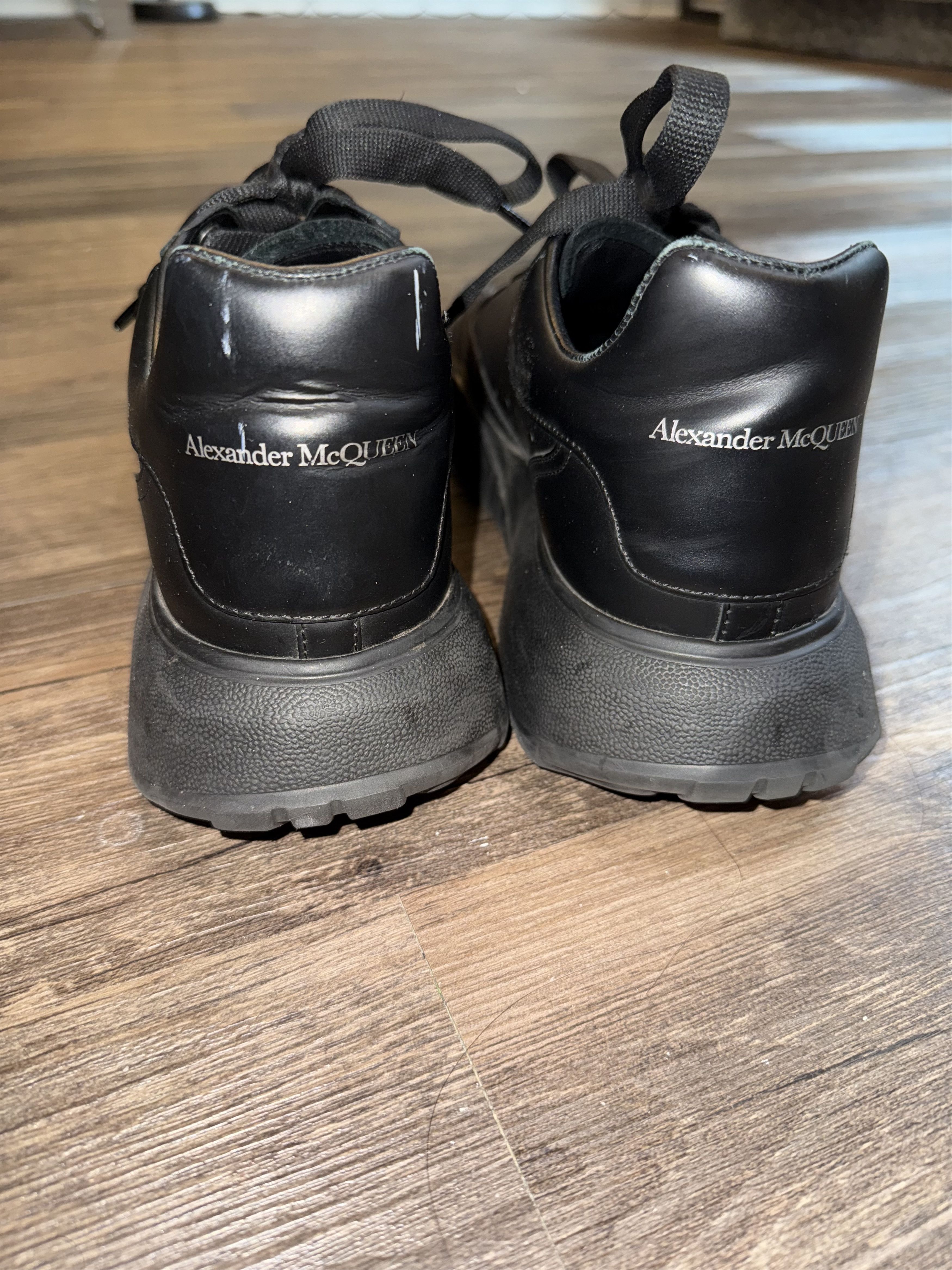 Alexander McQueen MSRP $595 Court Sneakers with Exaggerated Sneakers Size US 7 / EU 40 - 2 Thumbnail