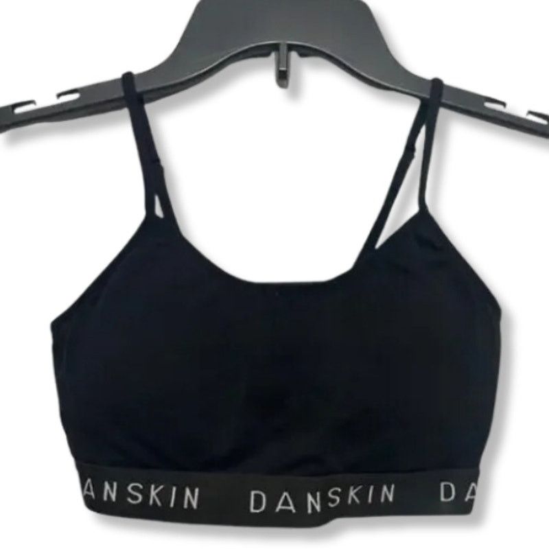 Other Danskin Sports Bra Adjustable Thin Strap Back Black S Size S / US 4 / IT 40 - 1 Thumbnail