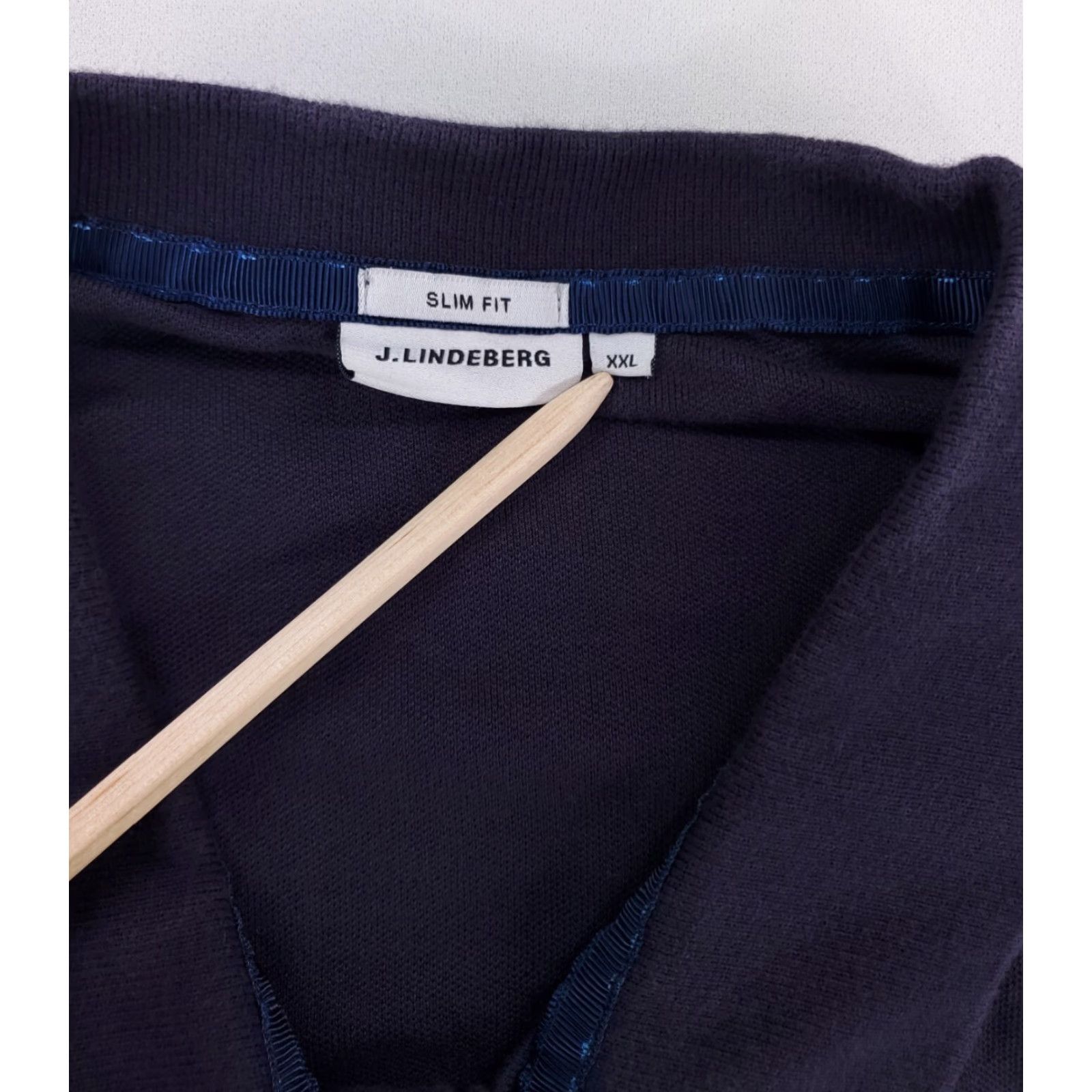 J.Lindeberg J Lindeberg Polo Shirt Slim Fit Blue Mens XXL Shirt Size US XXL / EU 58 / 5 - 2 Thumbnail