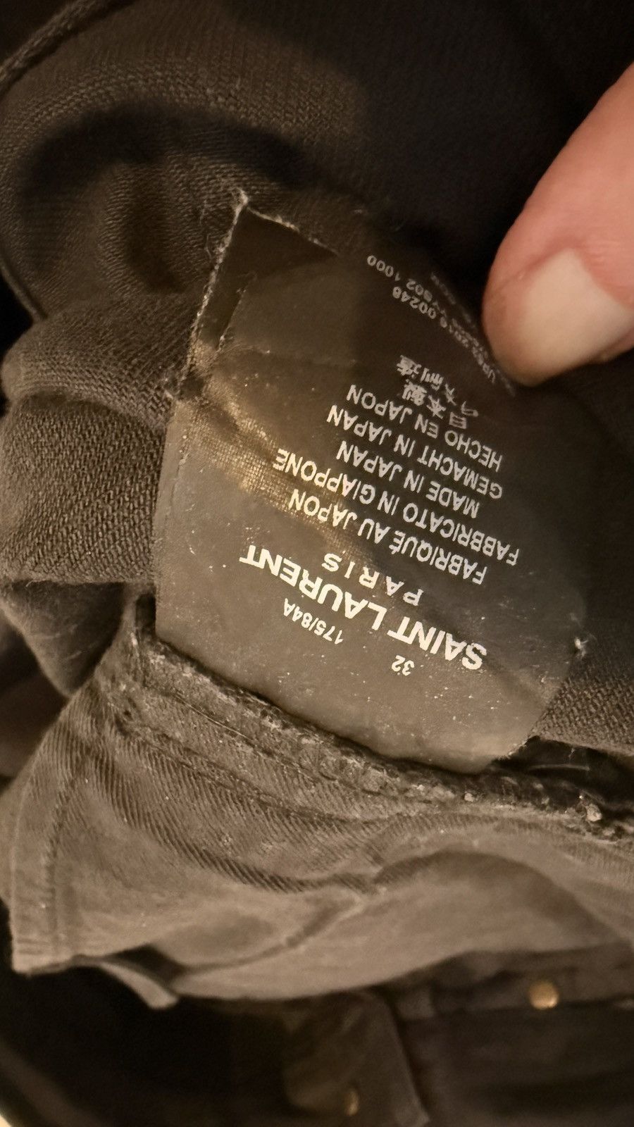 Saint Laurent Paris Saint Laurent Paris denim Size US 32 / EU 48 - 4 Thumbnail
