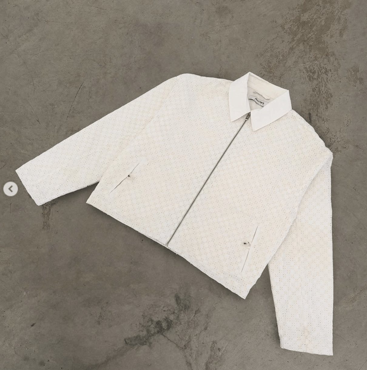 About:Blank About:Blank Cropped Anglais Jacket Cream Size US M / EU 48-50 / 2 - 1 Thumbnail