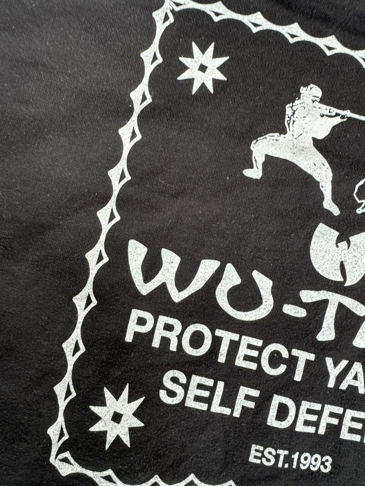 Wu-Tang Clan Vintage Wu Tang Self Defense Protect Ya neck Hoodie 3XL Size US XXL / EU 58 / 5 - 8 Thumbnail