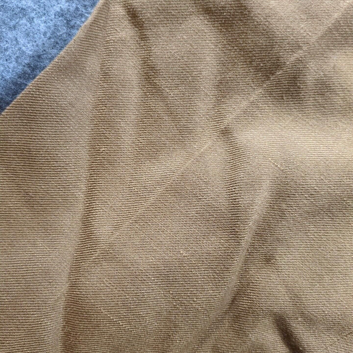 Markaware MARKAWARE Slacks Brown (26-30x25) Stretch Waist Wool Hemp Size US 30 / EU 46 - 7 Thumbnail
