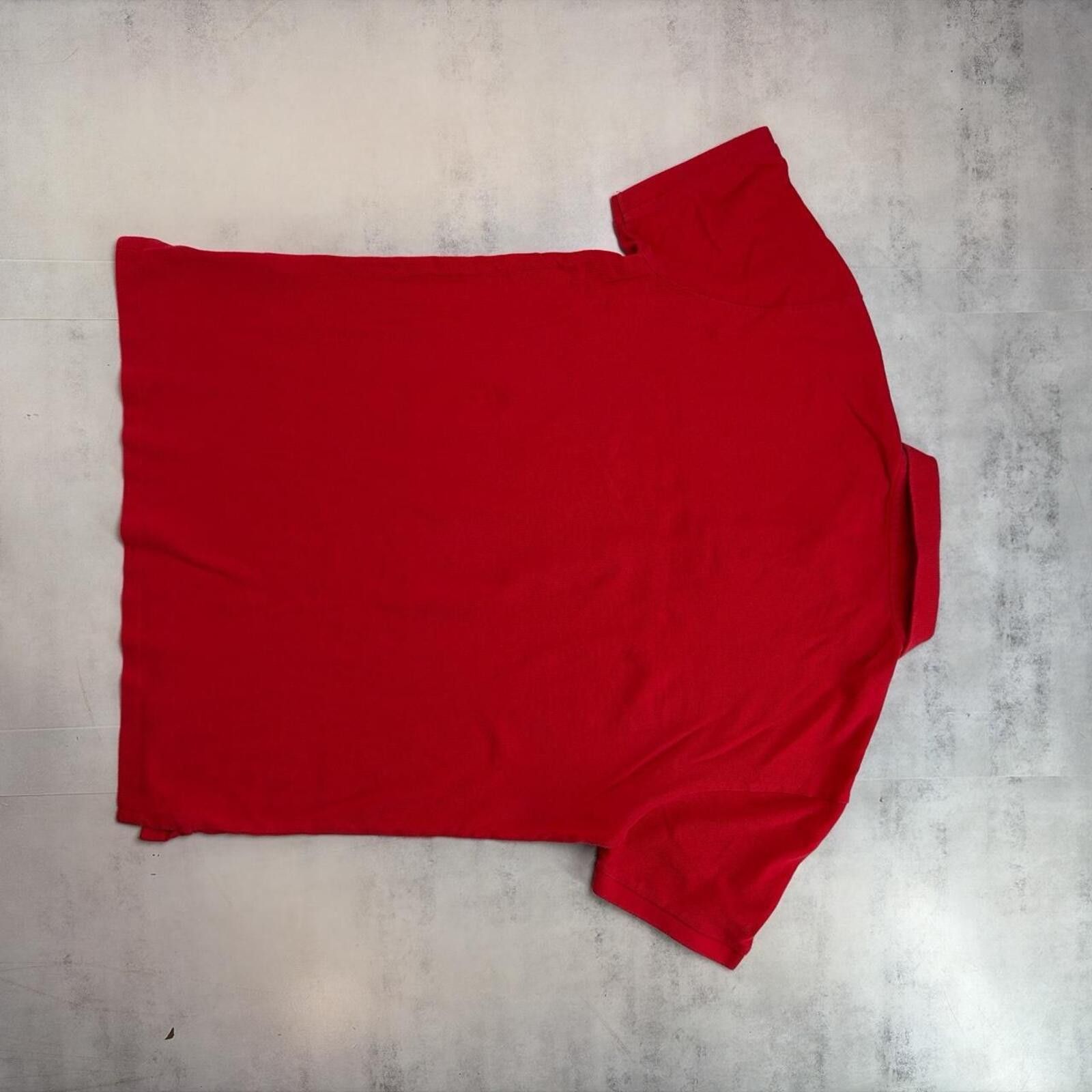 Polo Ralph Lauren Y2K Red Polo Ralph Lauren Skater Slim Fit Polo Shirt Size US L / EU 52-54 / 3 - 8 Thumbnail