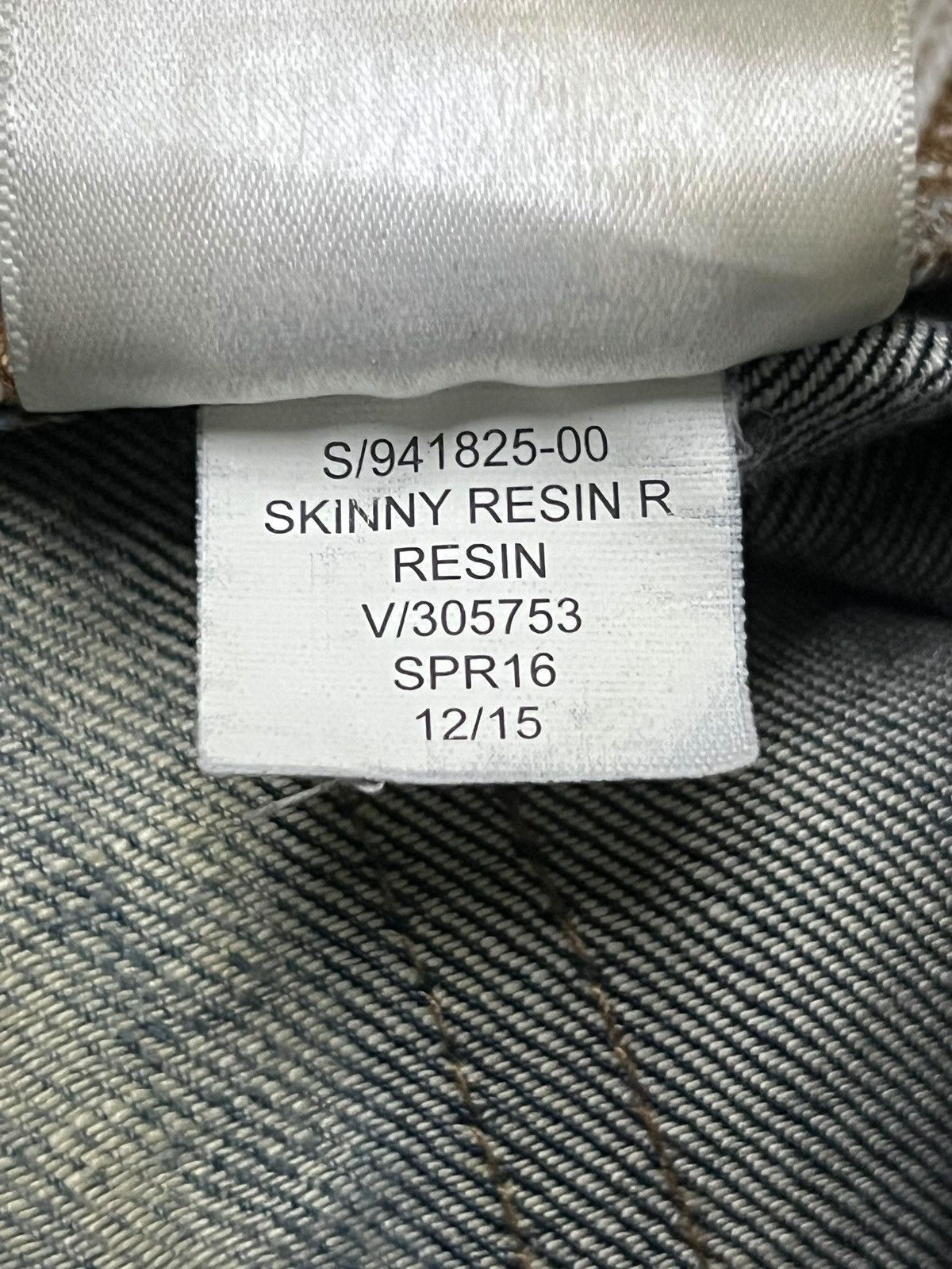 Gap Vintage Gap 1969 Skinny - Faded Mud Wash Denim Size US 32 / EU 48 - 13 Thumbnail