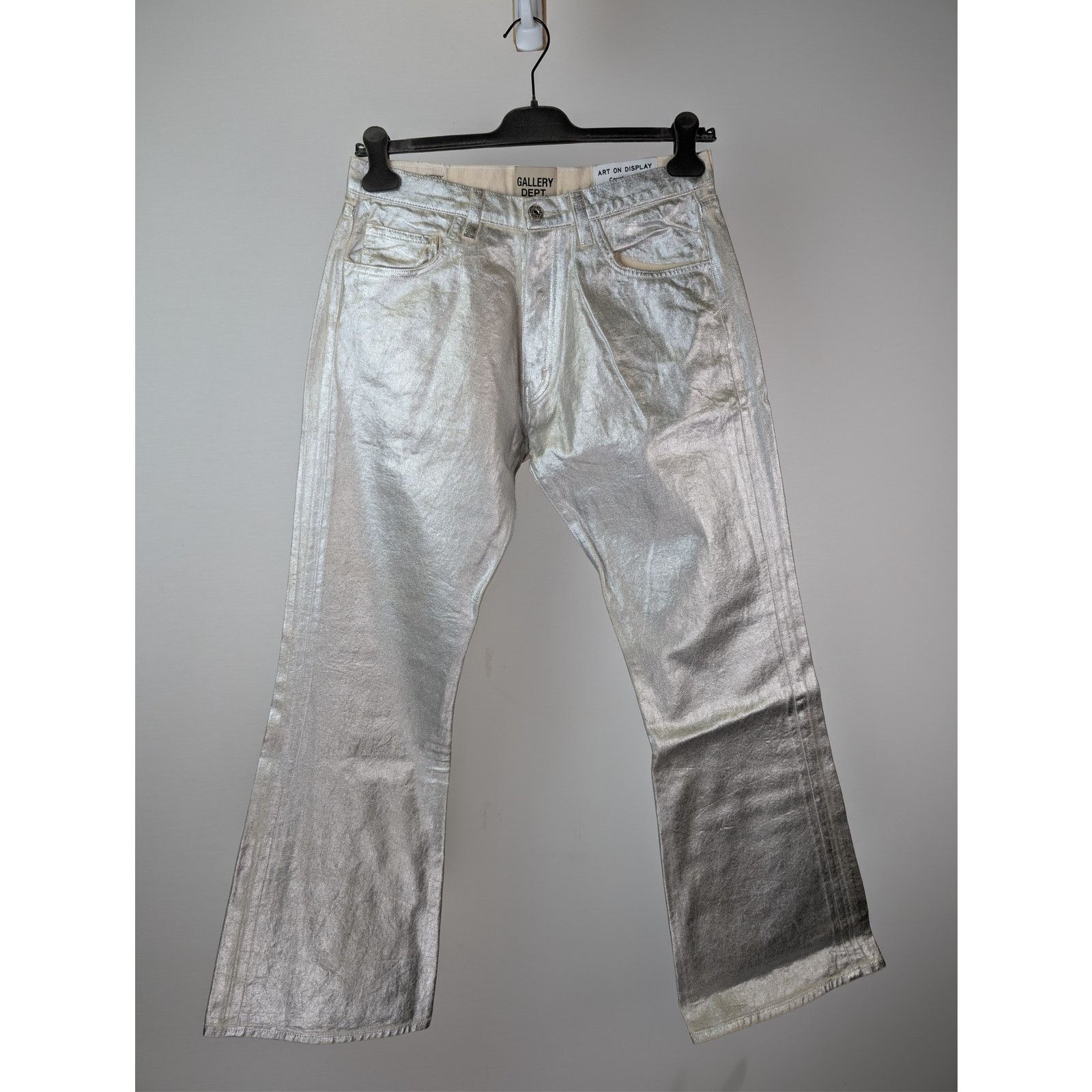 Gallery Dept. o1rshd1 Logan Gollactic Bootcut Jeans in Silver Size US 32 / EU 48 - 2 Thumbnail