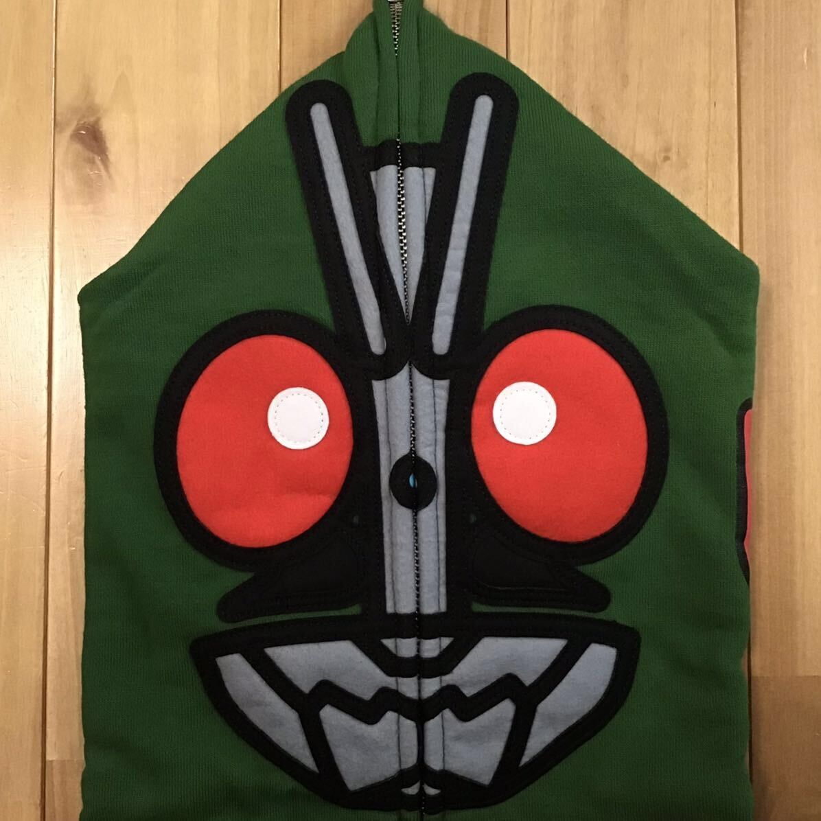 Bape BAPE × Kamen Rider MASKED RIDER full zip hoodie APE Size US M / EU 48-50 / 2 - 3 Thumbnail
