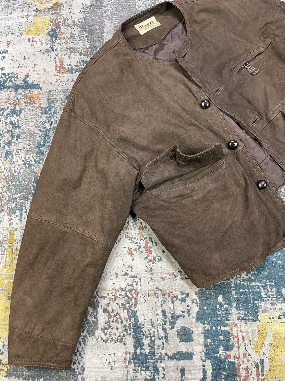 Dezert Vtg Dezert + Importation Leather Button Hunting Jacket Size US M / EU 48-50 / 2 - 8 Thumbnail