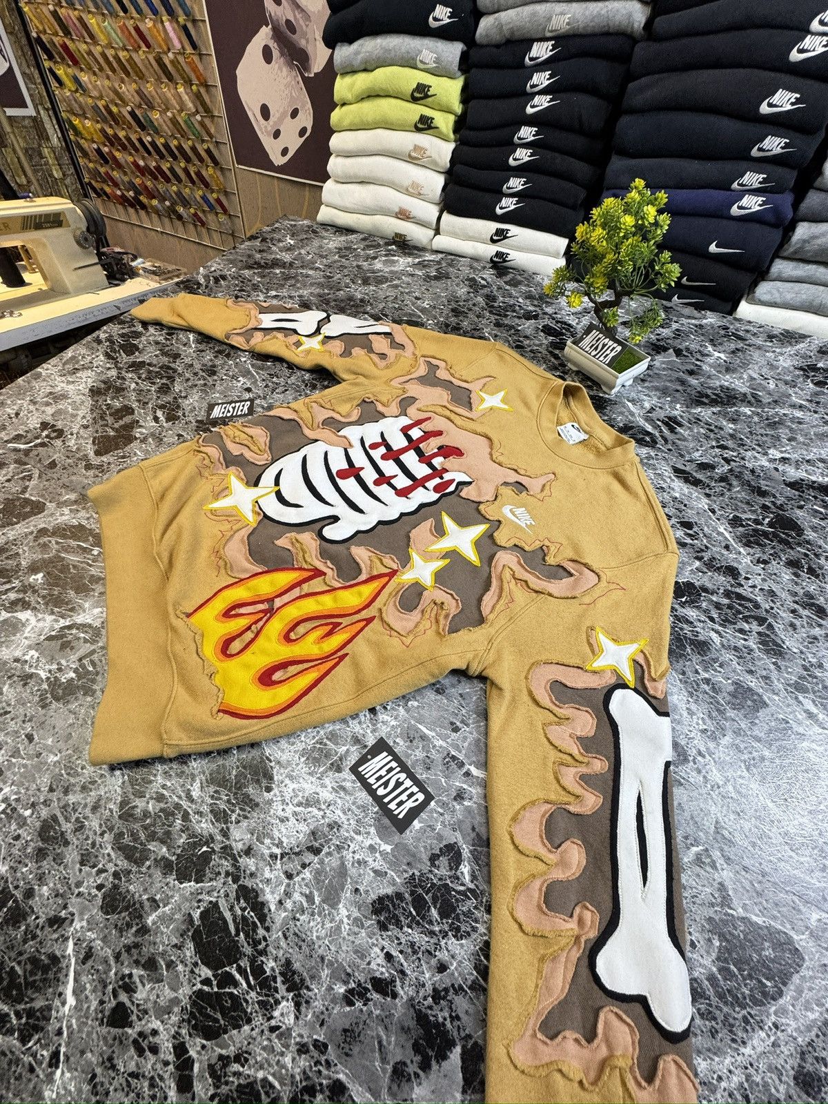 Nike Rework Nike Sweatshirt Size US XS / EU 42 / 0 - 8 Thumbnail