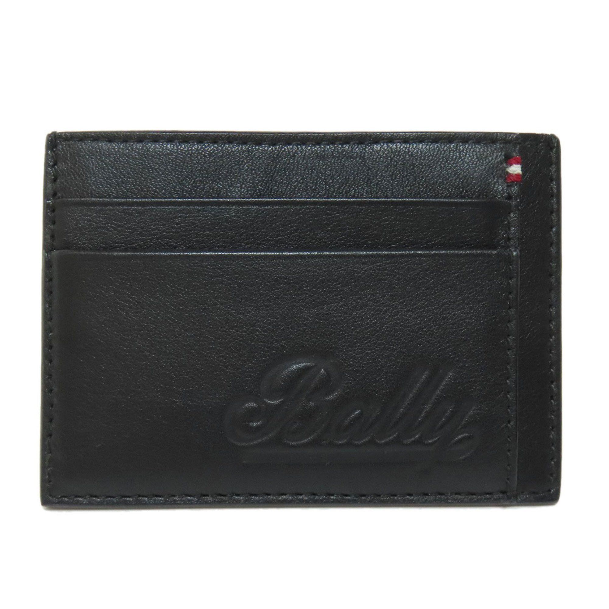 Bally BALLY Business Card Holder/Card Case Leather Women's Size ONE SIZE - 1 Thumbnail