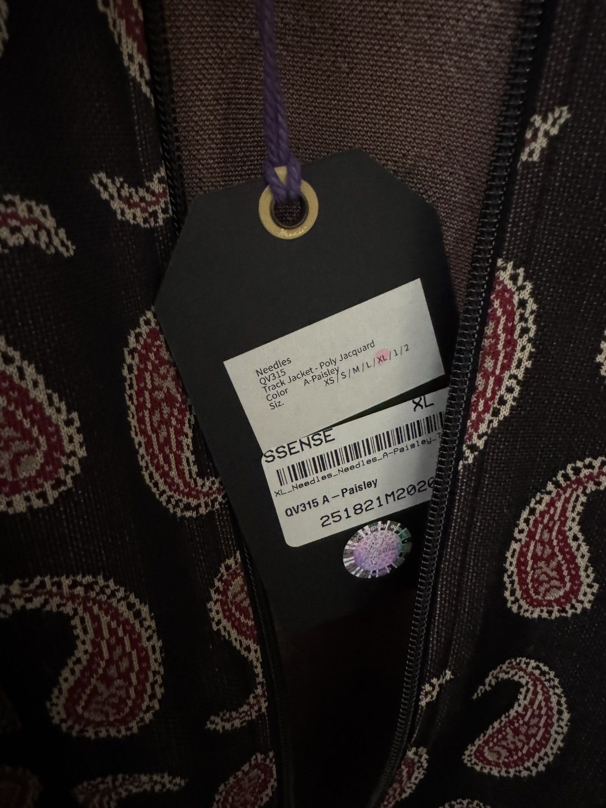 Needles Needles Paisley Track Jacket Size US XL / EU 56 / 4 - 4 Thumbnail