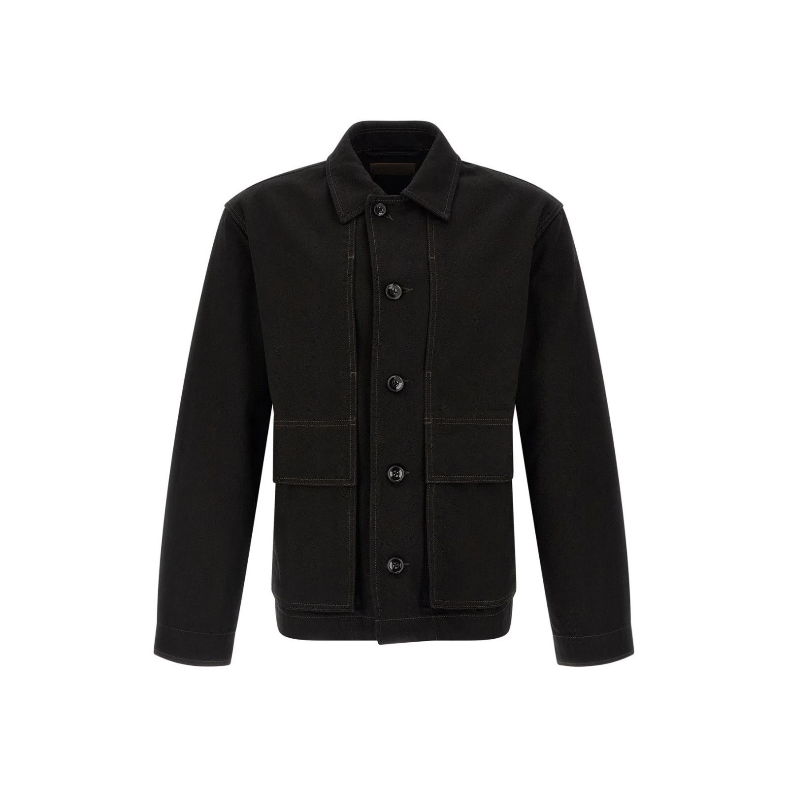 Lemaire Lemaire Boxy Black Jacket New & Authentic (Men's size:L;) Size US L / EU 52-54 / 3 - 1 Thumbnail