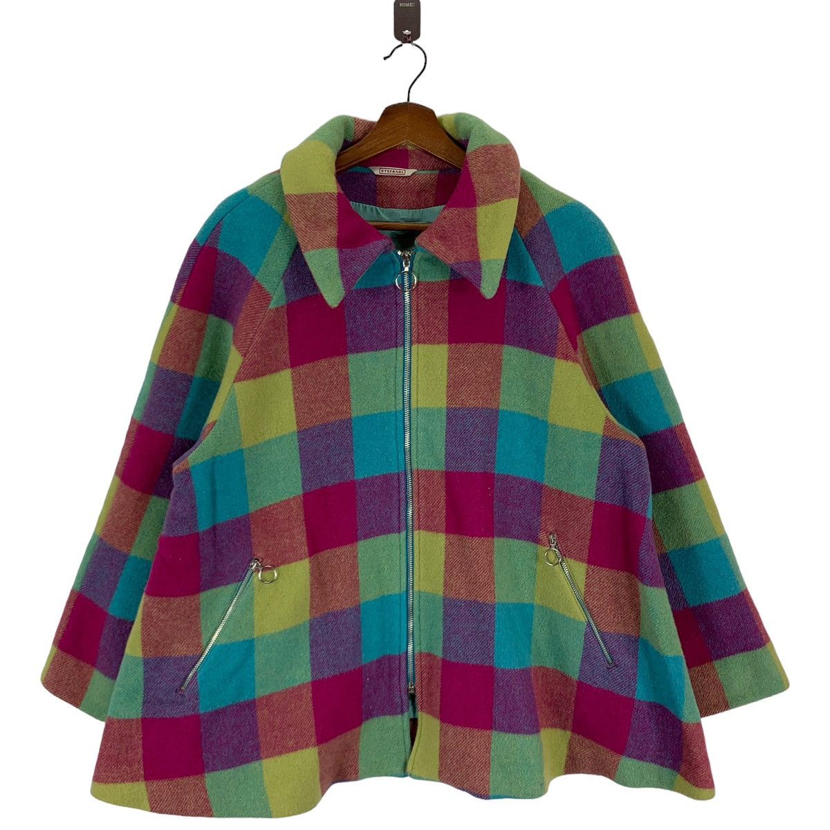 Designer VINTAGE STEFANEL MADE IN ITALY WOOL JACKET WOMEN Size M / US 6-8 / IT 42-44 - 1 Thumbnail