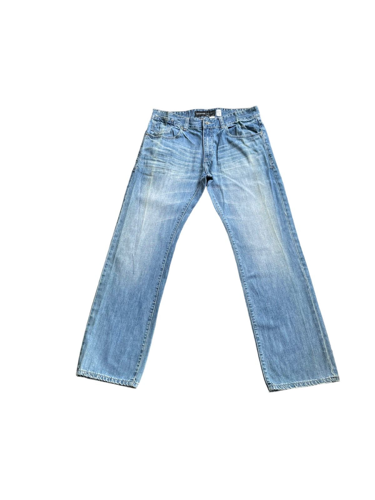 JNCO × Rocawear Rocawear R+ Classic Fit Faded Denim Size US 37 - 1 Thumbnail