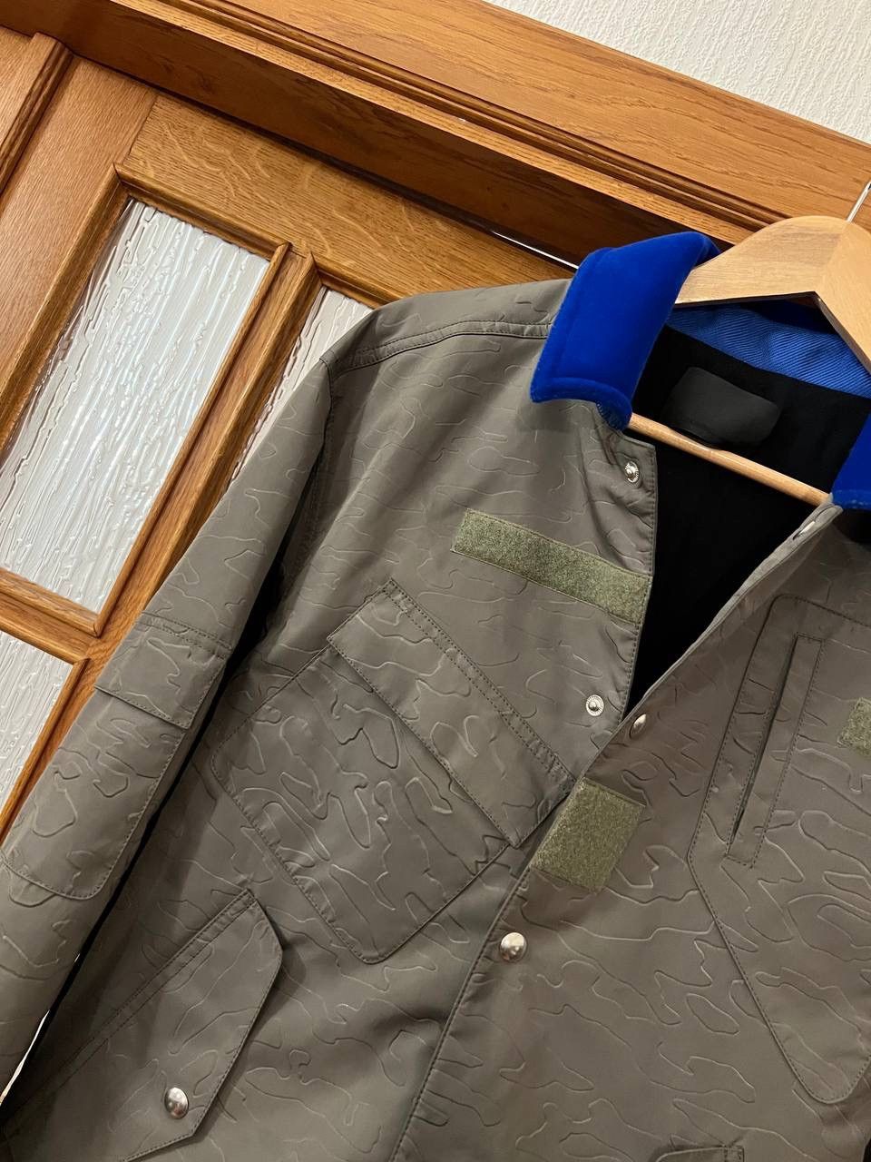 Alexander Wang Camo jacket with velour collar Size US S / EU 44-46 / 1 - 9 Thumbnail