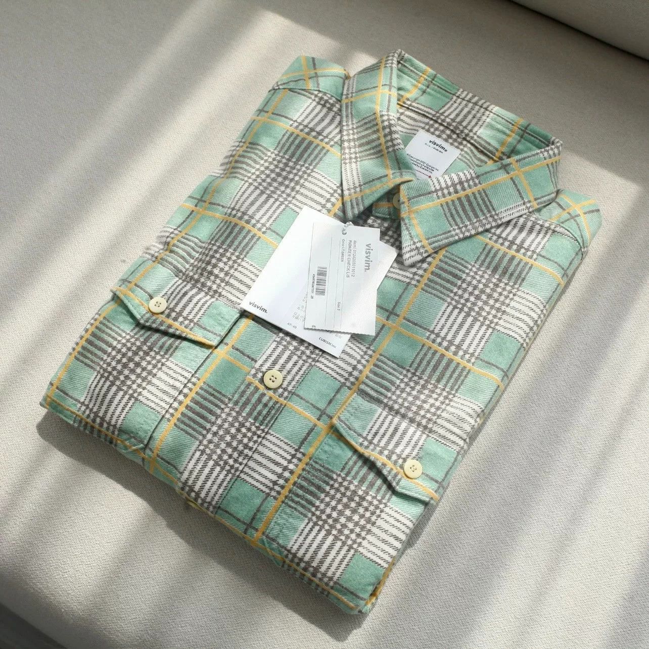 Visvim VISVIM PIONEER CHECK L/S Flannel Shirt Size US L / EU 52-54 / 3 - 1 Thumbnail