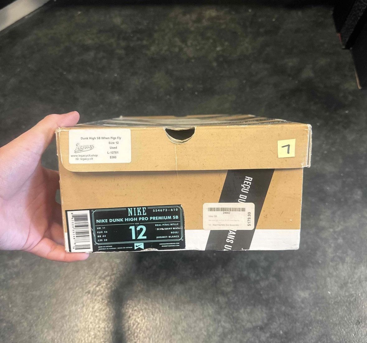 Nike SB Dunk High SB When Pigs Fly Size US 12 / EU 45 - 7 Thumbnail