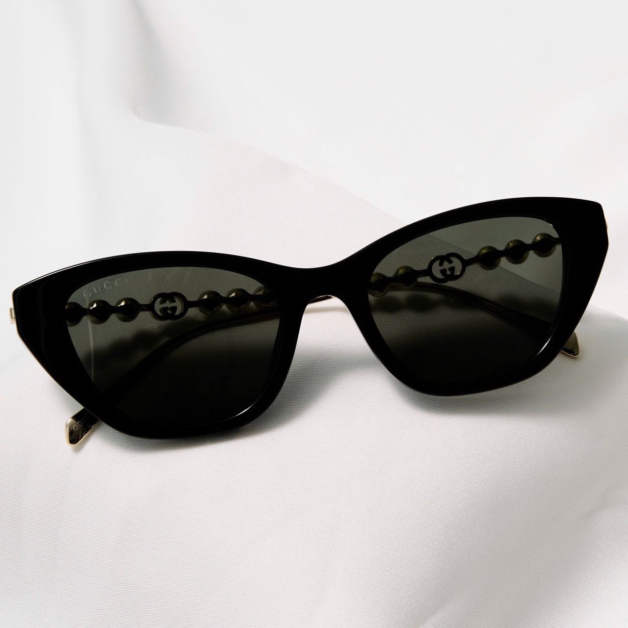 Gucci GUCCI GG1968S 001 SUNGLASSES Size ONE SIZE - 6 Thumbnail