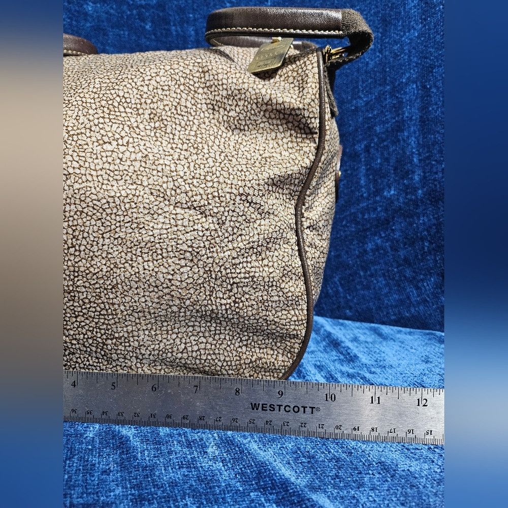 Vintage Vintage Borbonese Redwall Italia Convertible Purse Tote Han Size ONE SIZE - 8 Thumbnail