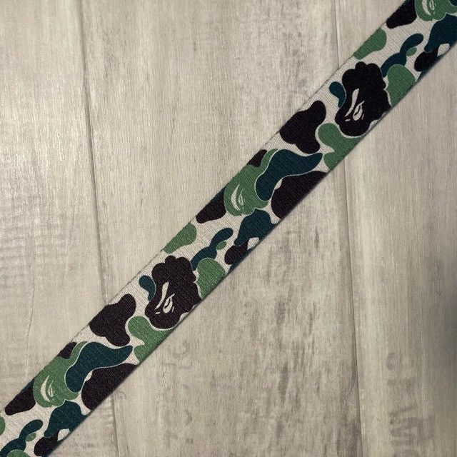 Bape BAPE STA LOGO GI Belt ABC CAMO Green a bathing ape star Size ONE SIZE - 4 Thumbnail