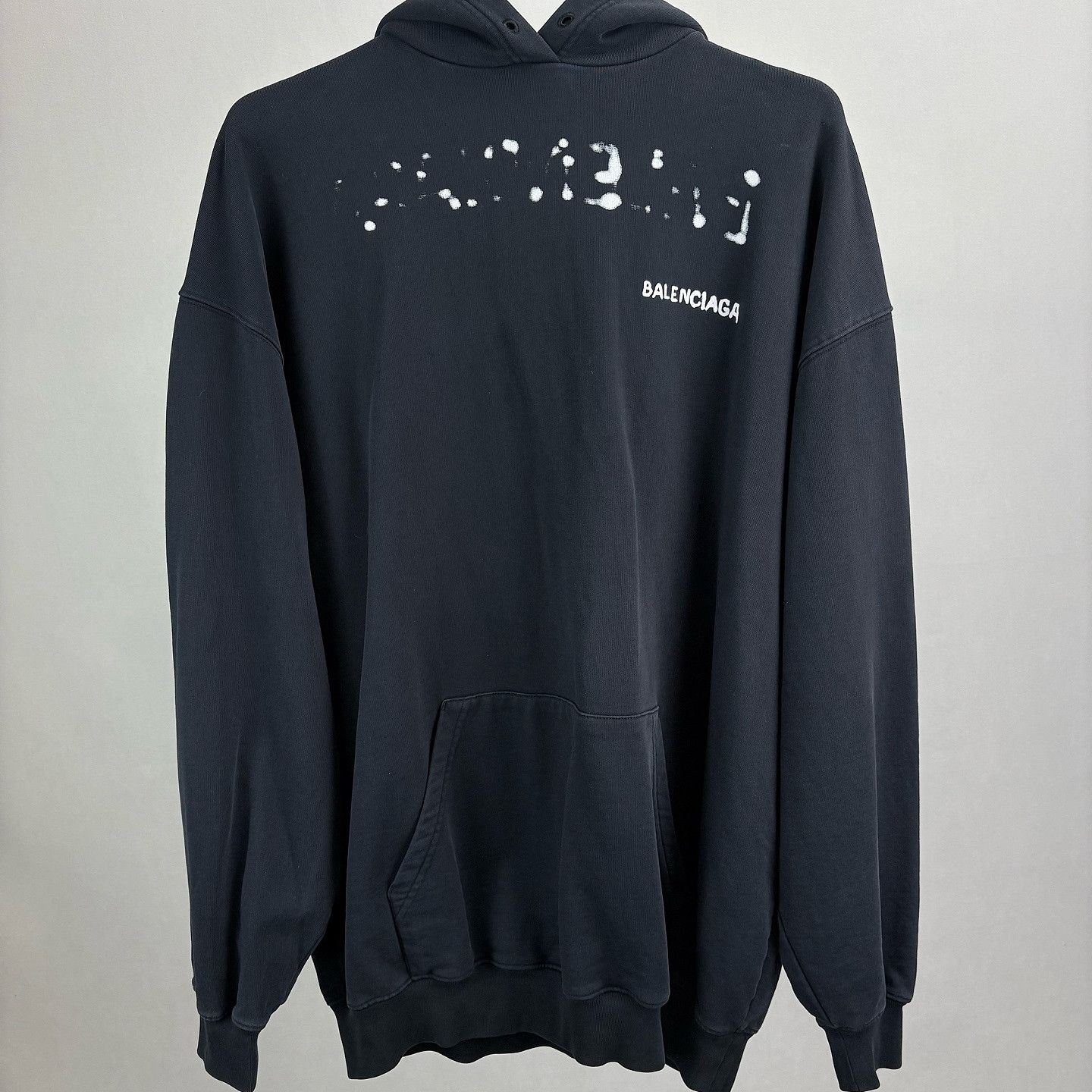 Balenciaga × Gap × Kanye West YGEBB Yeezy Gap Logo Shrunken Hoodie