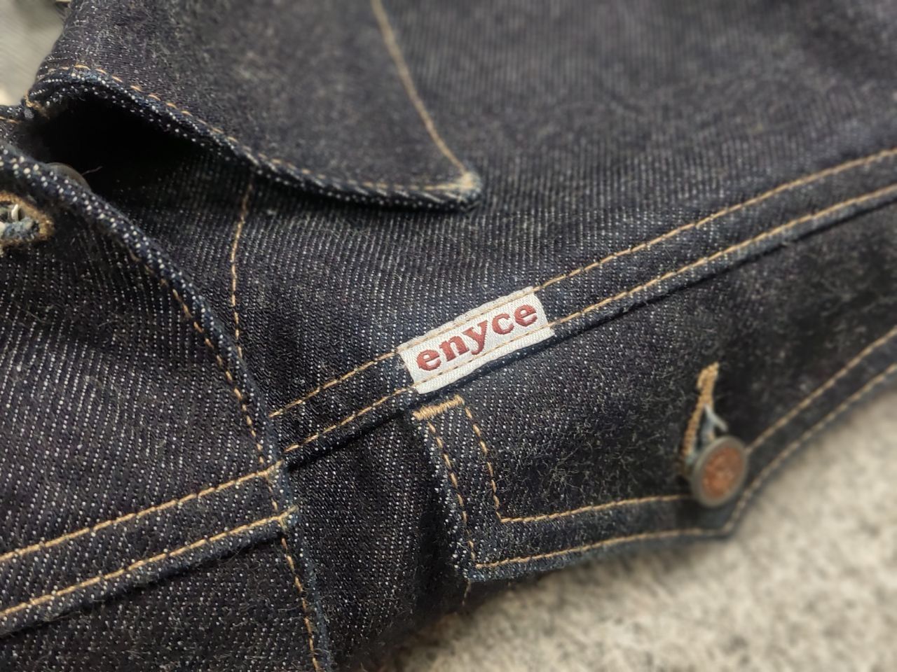 Vintage Enyce hysteric glamour Style Gradient Denim jacket