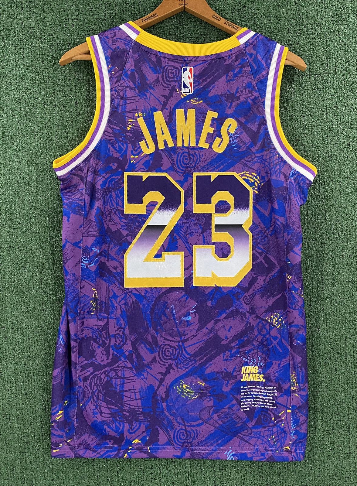 Nike New Nike LA Laker LeBron James Select Series Swingman Jersey Size US S / EU 44-46 / 1 - 8 Thumbnail