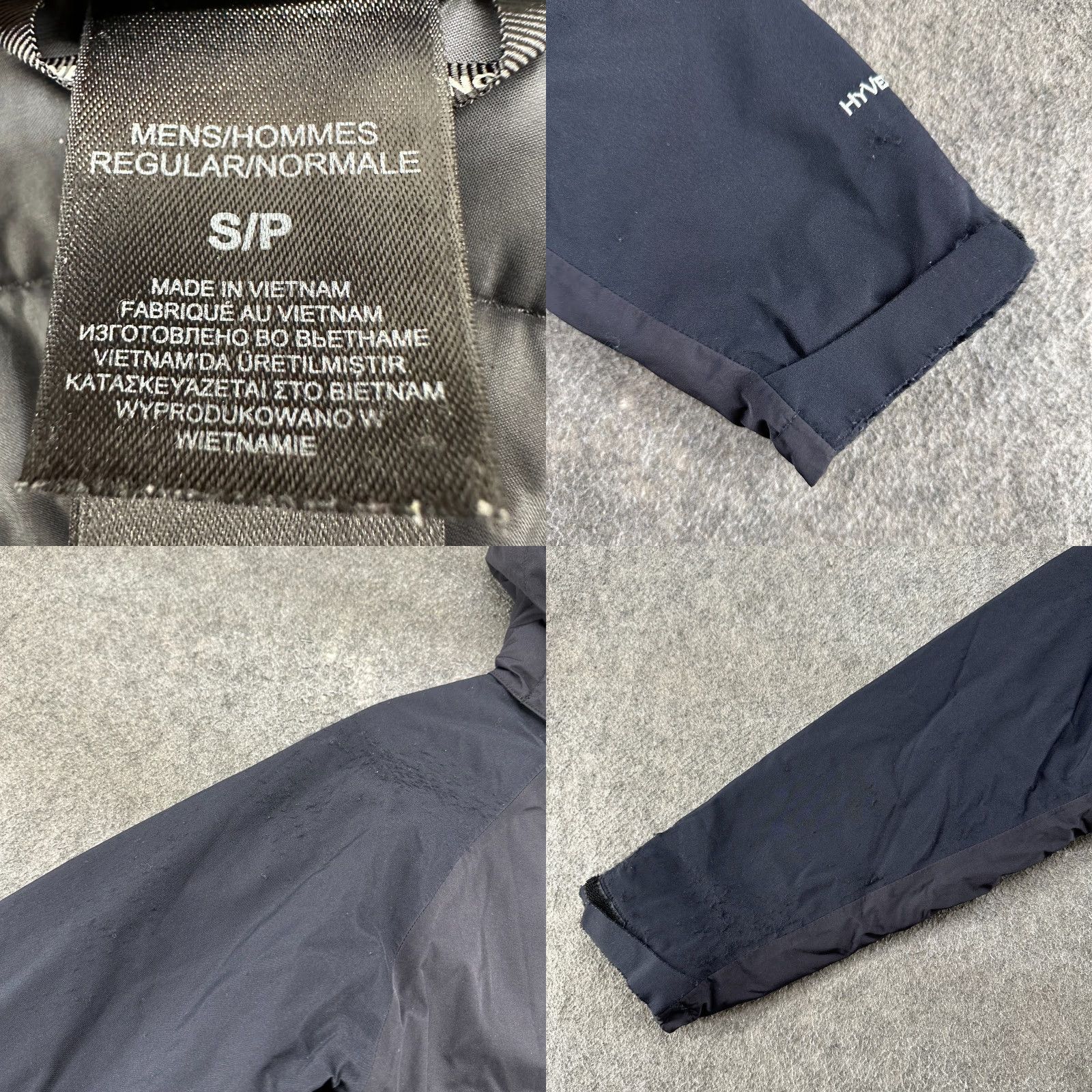 The North Face The North Face Jacket Mens Small Black Hooded Quilted Parka Hyvent Rain Thermoball Size US S / EU 44-46 / 1 - 8 Thumbnail