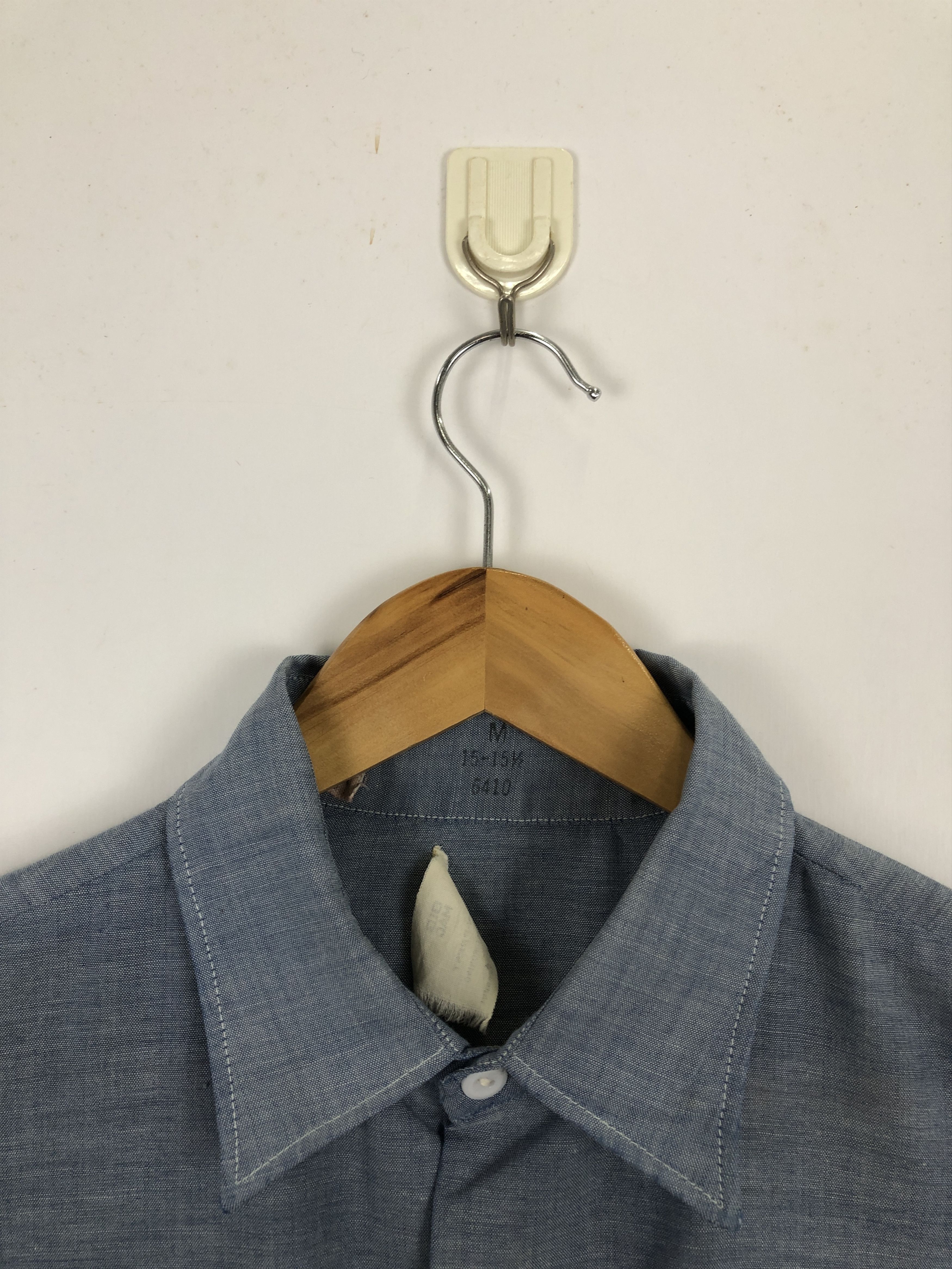 Big Mac × Vintage 70s Vintage Big Mac Multi Pocket Chambray Western Tee TA0457 Size US M / EU 48-50 / 2 - 12 Thumbnail