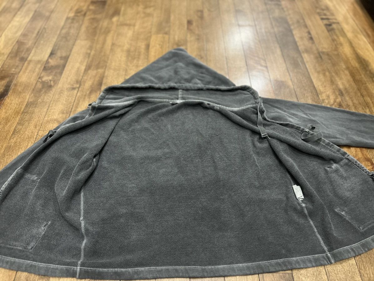 Unused Oil Wash Grey Kimono Tie Bondage Hoodie by Unused Size US M / EU 48-50 / 2 - 13 Thumbnail