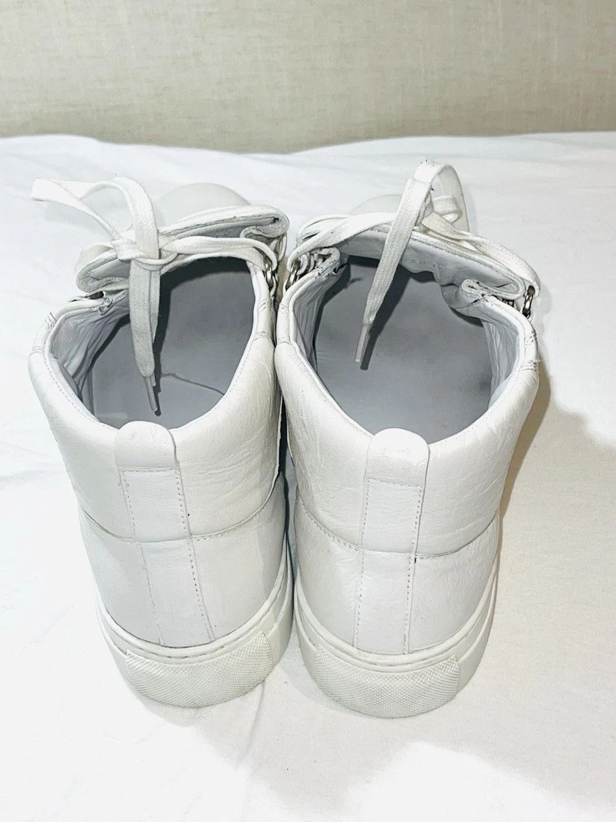 Balenciaga Balenciaga Arena White 10 Leather High Tops Lace Up Size US 10 / EU 43 - 9 Thumbnail