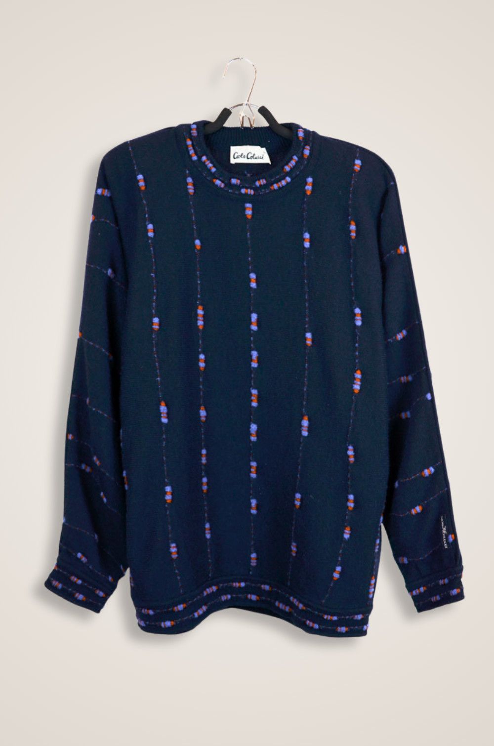Carlo Colucci Carlo Colucci Pattern Knit Sweater – Size 50 Size US M / EU 48-50 / 2 - 1 Thumbnail