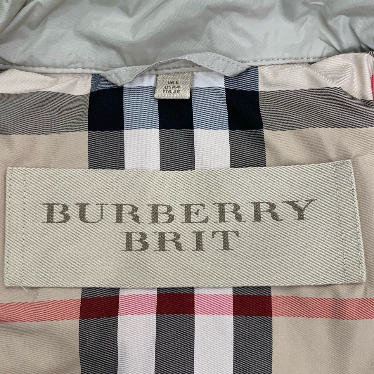 Burberry Multi-Pocket Hooded Khaki Nylon Trench Coat