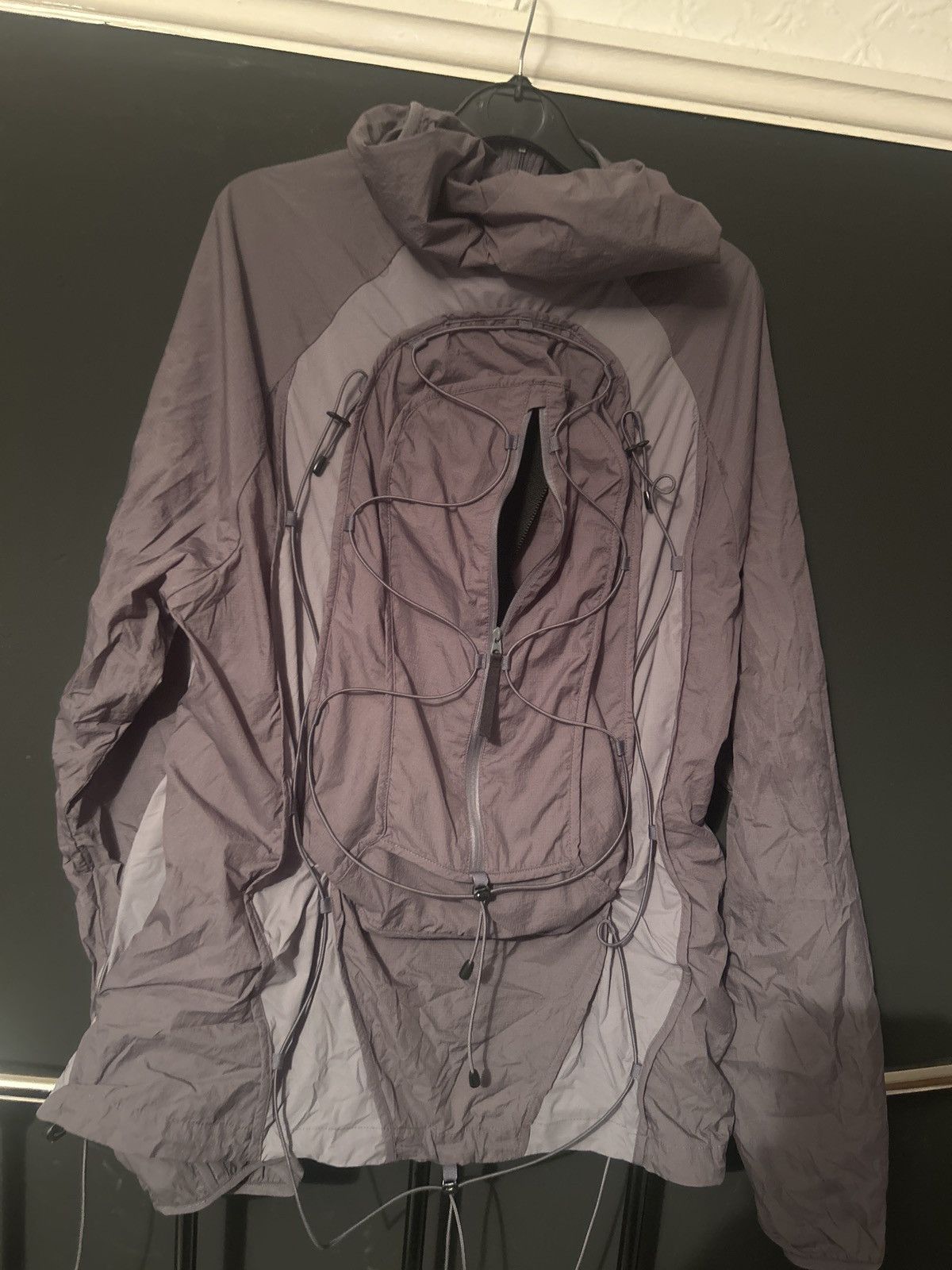 San san gear backpack jacket - grey