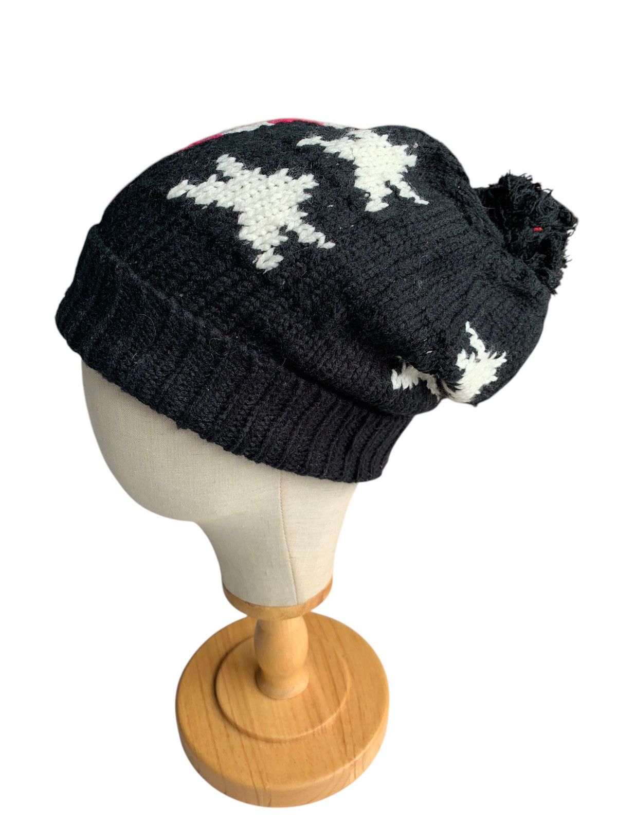 Japanese Brand × Kapital × Vintage KNITTED AMERICAN FLAG DESIGN WINTER SESSIONS BEANIE HAT Size ONE SIZE - 8 Thumbnail