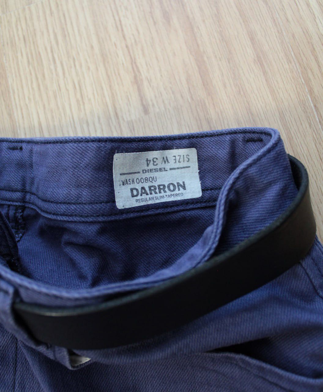 Diesel 🔥 Vintage Diesel Darron Purple Denim Pants Jeans Trousers Size US 34 / EU 50 - 4 Thumbnail