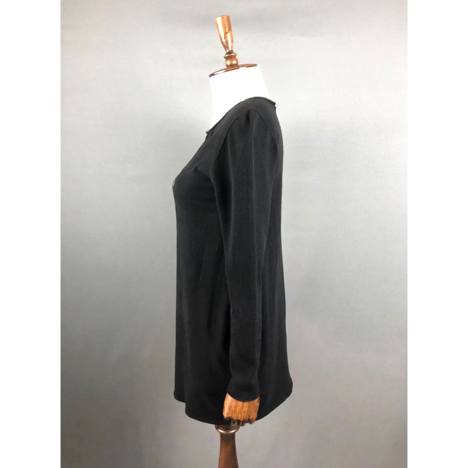 Sarah Pacini Sarah Pacini Top One Size Black Jersey Women Size ONE SIZE - 2 Thumbnail