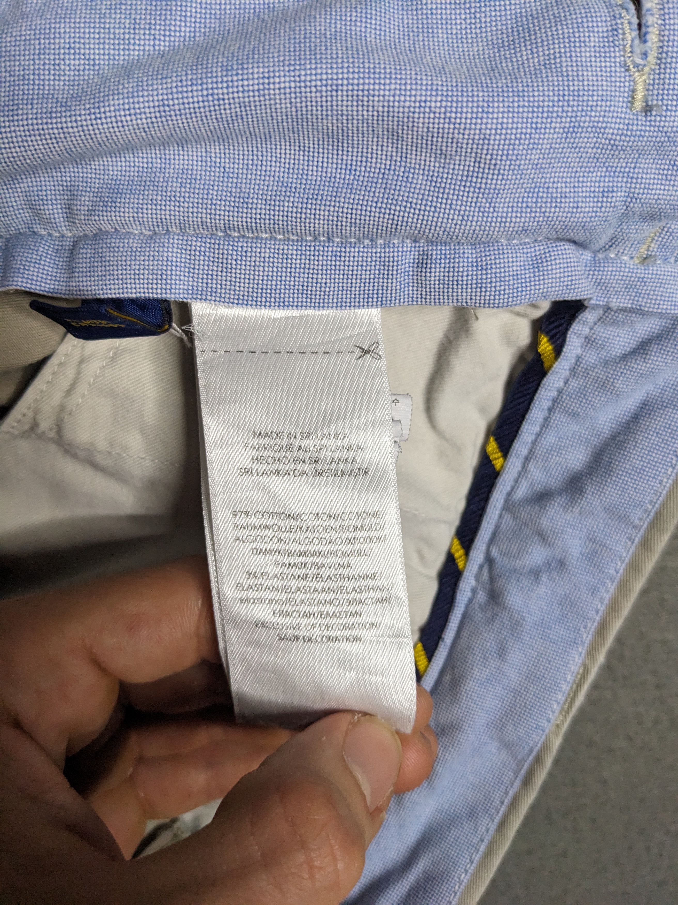 Polo Ralph Lauren Polo Ralph Lauren Chino Pants Mens 36x29 Beige Twill Size US 36 / EU 52 - 14 Thumbnail
