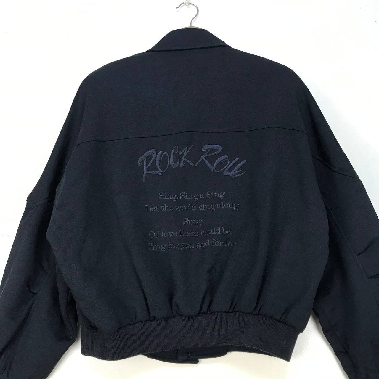 Apex × Japanese Brand AJ Apex Japan Rock Roll Sing Sing Sing Bomber Style Jacket Size US S / EU 44-46 / 1 - 15 Thumbnail