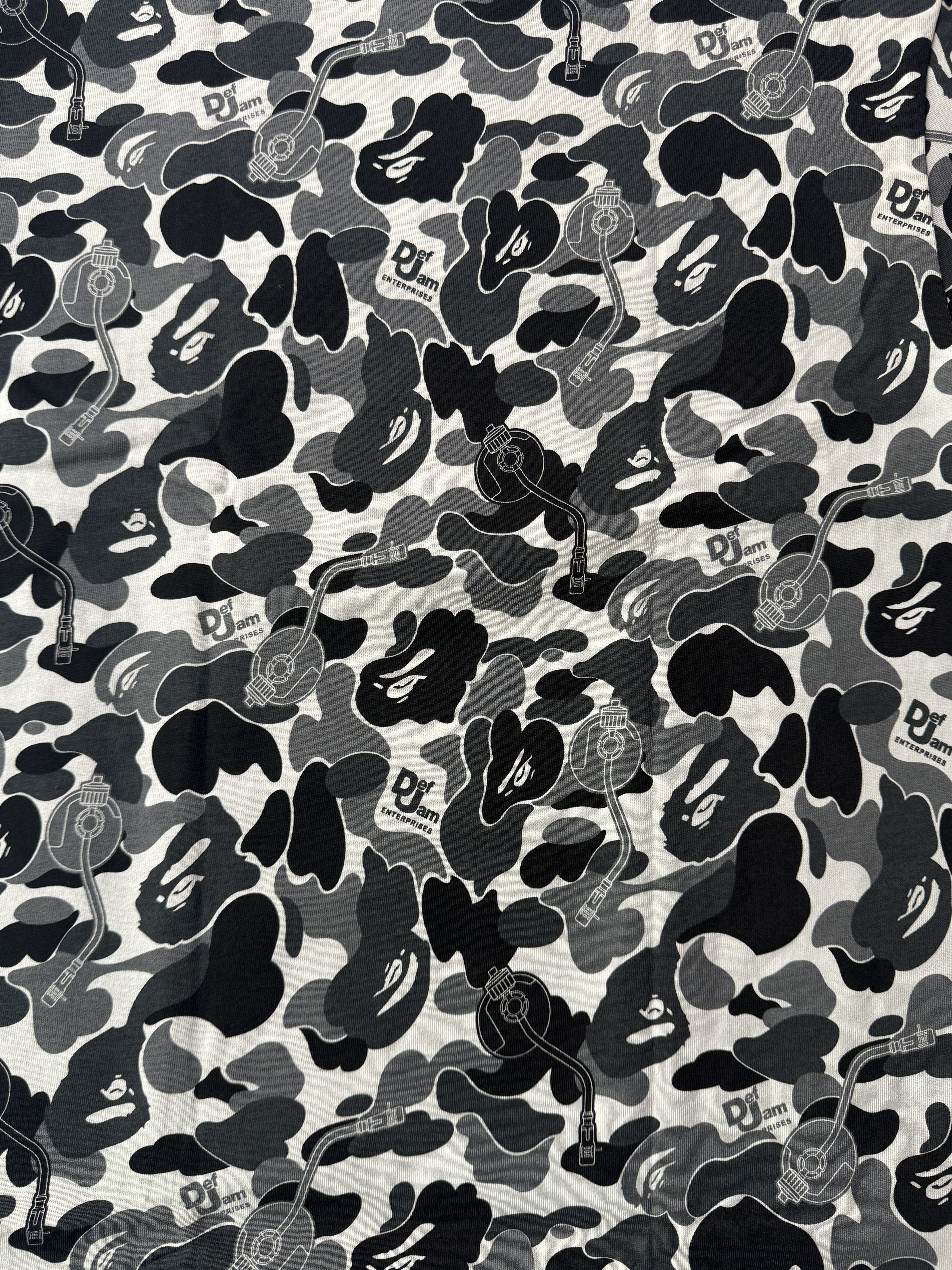 Bape BAPE X DEF JAM CAMO RELAXED FIT TEE Size US L / EU 52-54 / 3 - 3 Thumbnail