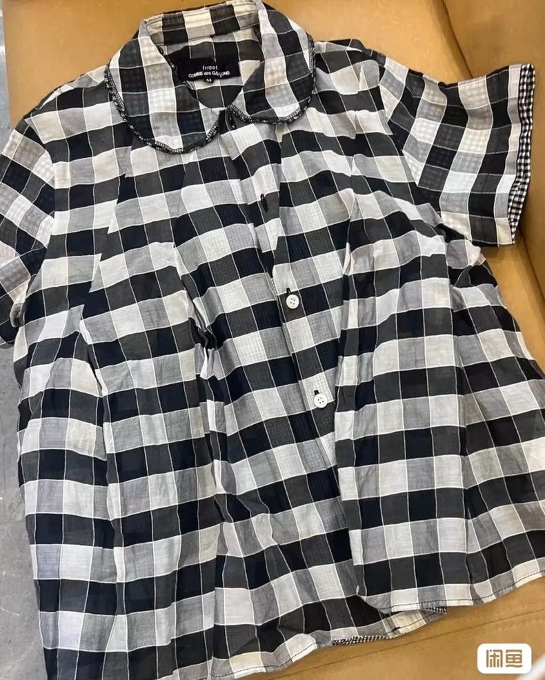 Comme des Garcons comme des garcons Checkered short sleeved shirt 2503-Nextar Size M / US 6-8 / IT 42-44 - 4 Thumbnail